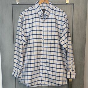Jos. A. Bank Men’s Travelers Collection Traditional Fit Button Down Sz Large